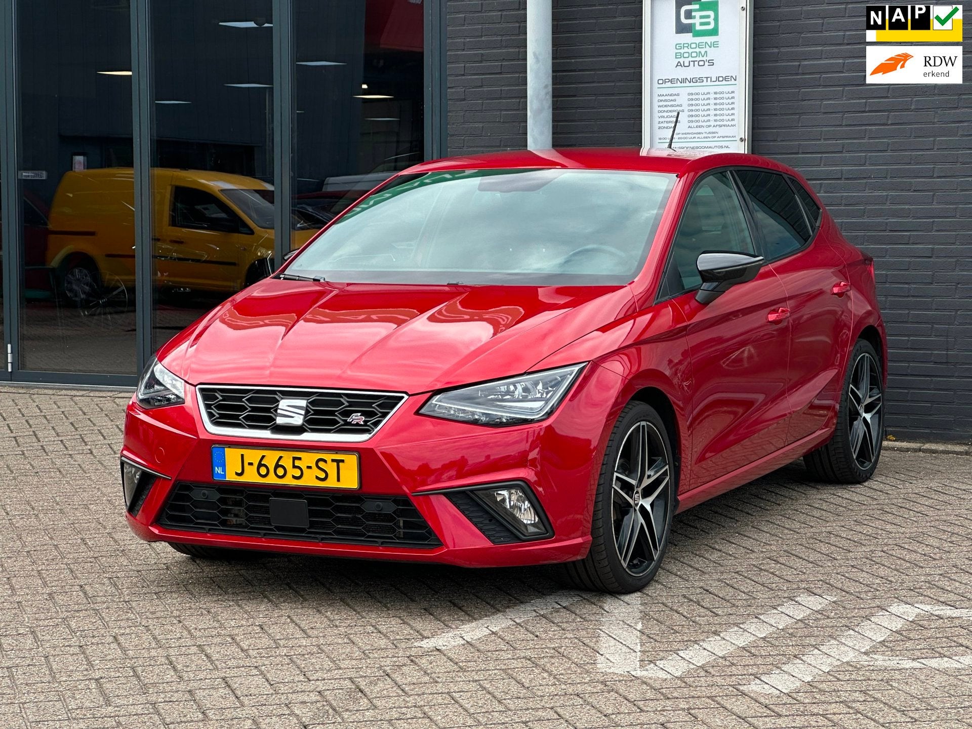 Seat Ibiza 1.0 TSI FR Business Intense/1STE EIG/CARPLAY/CAME, Auto's, Voorwielaandrijving, Euro 6, 95 pk, Ibiza