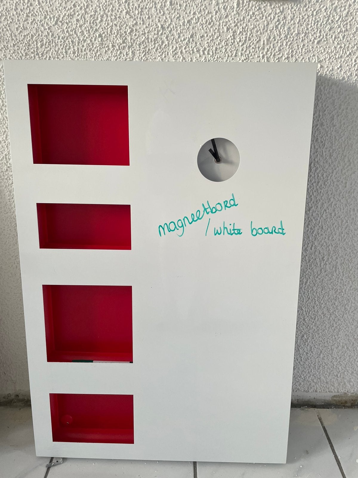 Multifunctioneel magneet- en whiteboard, Ophalen of Verzenden, Zo goed als nieuw, Magneetbord