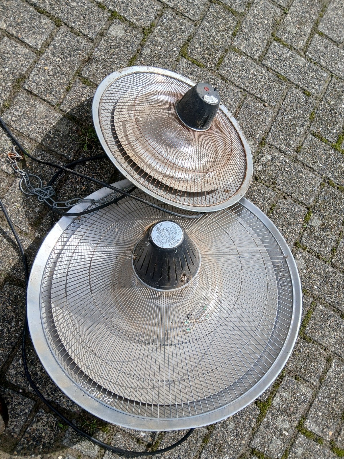 warm houdt lampen, Ophalen, Gebruikt