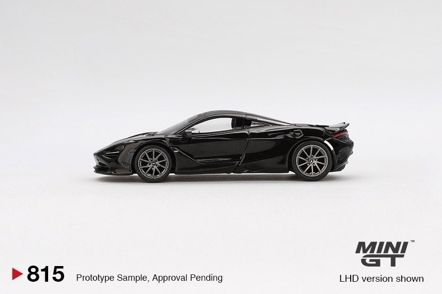 Mini GT 1:64 McLaren 750S 2024, grijs (Saros grey) LHD, -, Nieuw, Ophalen of Verzenden, -