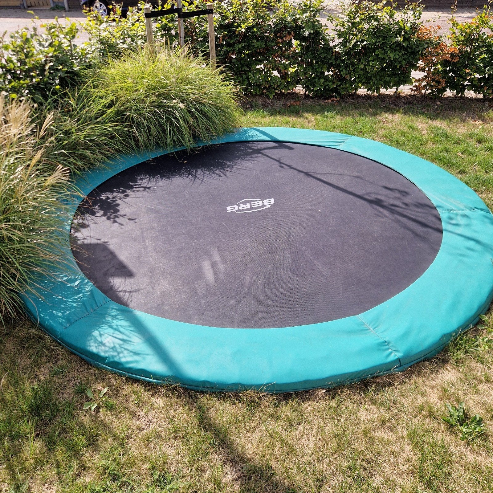 BERG Favorit InGround Trampoline 330 cm Groen, Ophalen, Gebruikt