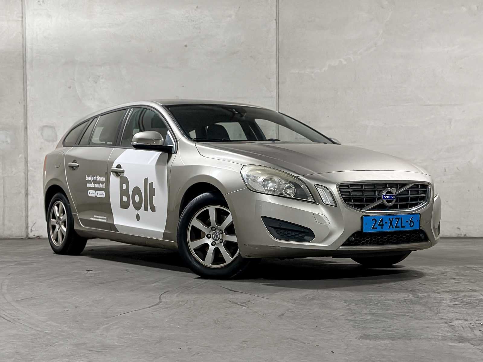 Volvo V60 1.6 D2 Kinetic 114pk 2012 (Origineel-NL) Automaat,, Euro 5, Gebruikt, 4 cilinders, Origineel Nederlands