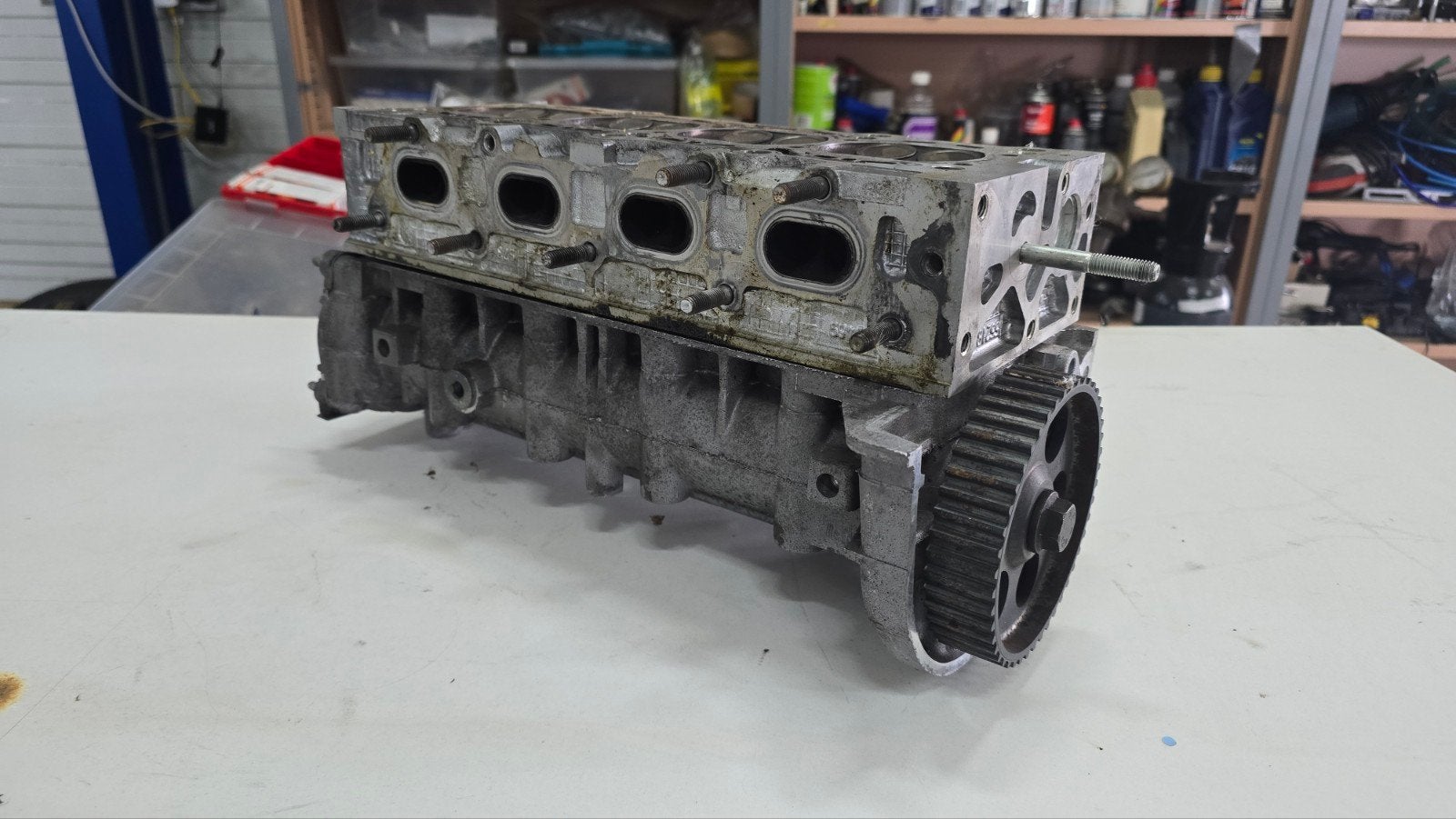 Cilinderkop compleet 1.4 t jet fiat alfa, Ophalen of Verzenden, Fiat