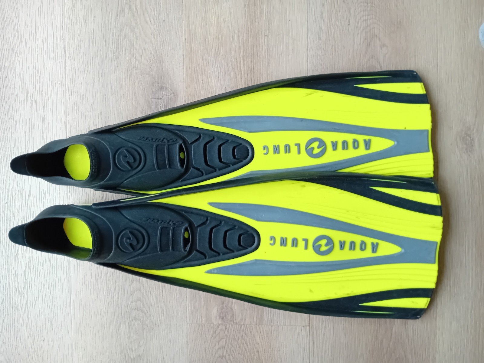 vinnen / flippers, Ophalen, Snorkelvinnen