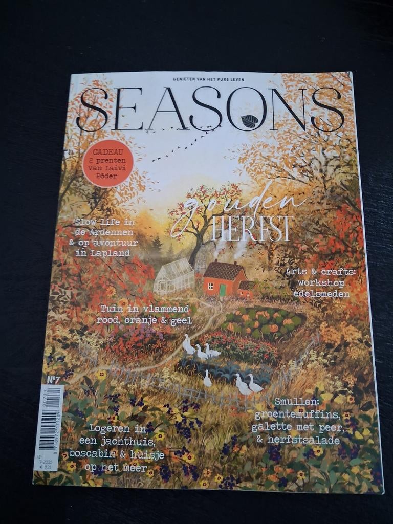 Seasons Magazine - Gouden Herfst (Nr. 7), Boeken, Tijdschriften en Kranten, Gelezen, Overige typen, Ophalen of Verzenden