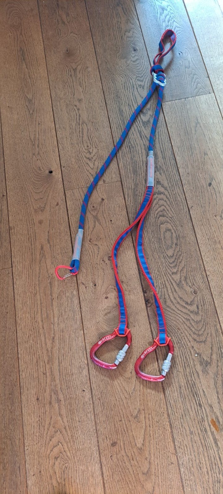 Klettersteigset, Ophalen of Verzenden, Zo goed als nieuw, Klimsport-accessoire