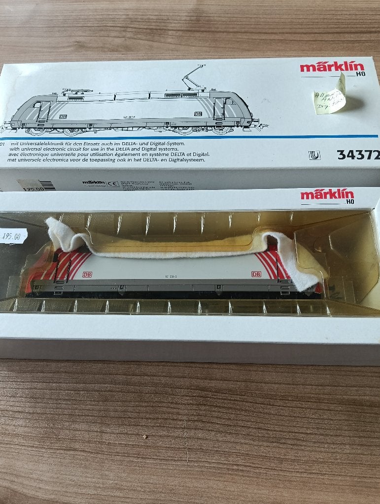 Märklin 34372 H0 Elektrische locomotief BR 101 001-6 van  DB, Ophalen, Wisselstroom, Gebruikt, Locomotief