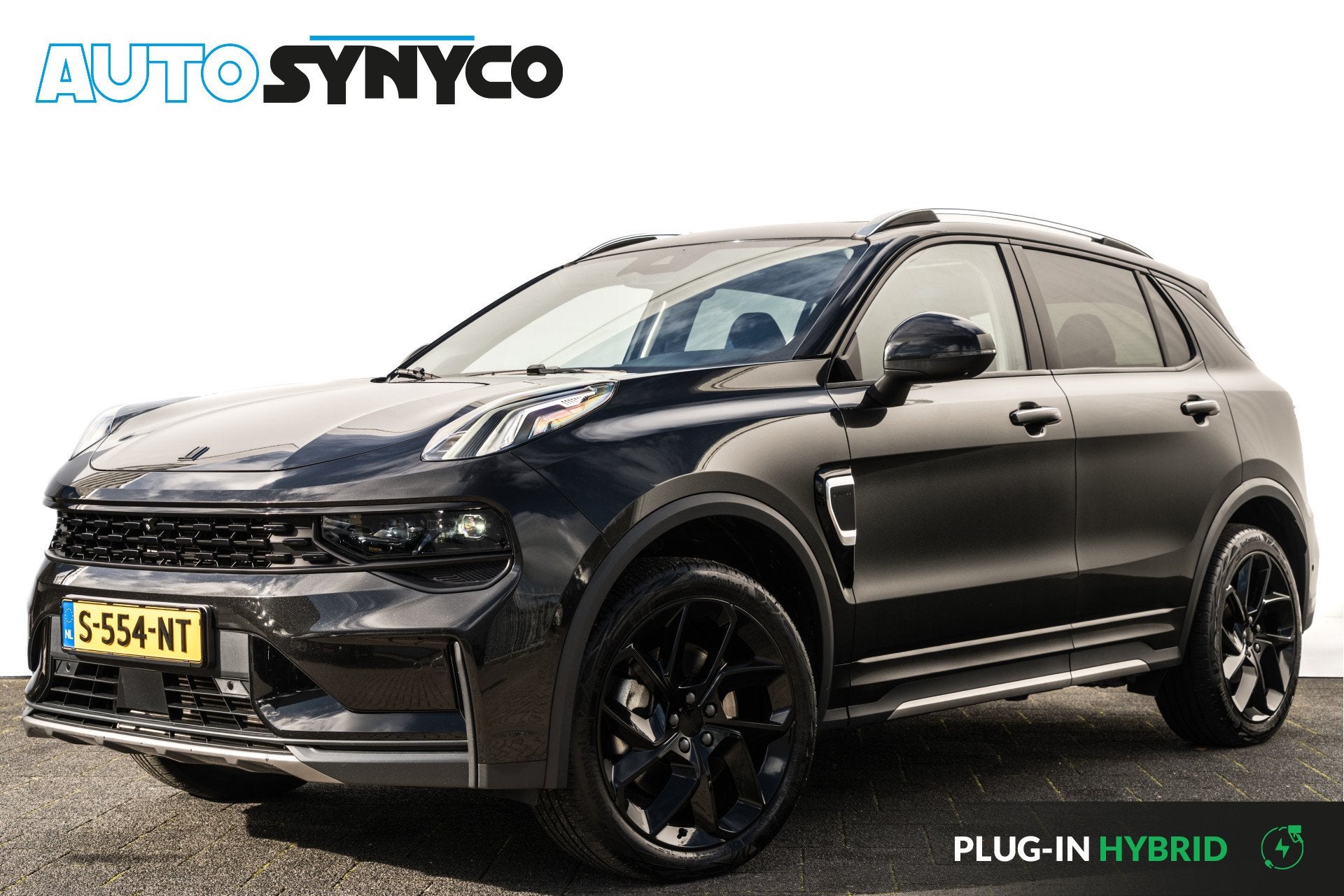 Lynk & Co 01 1.5 Plug-in Hybrid 262 Pk I Black Pack | 360 Ca, Auto's, Dealer onderhouden, Stof, Met garantie (alle), Bedrijf
