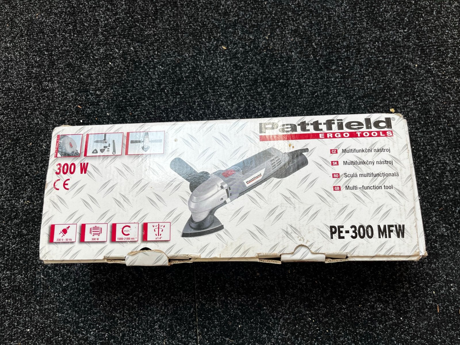 Pattfield Ergo Tools PE-300MFW Multifunctioneel Gereedschap, Doe-het-zelf en Verbouw, Ophalen of Verzenden, Zo goed als nieuw