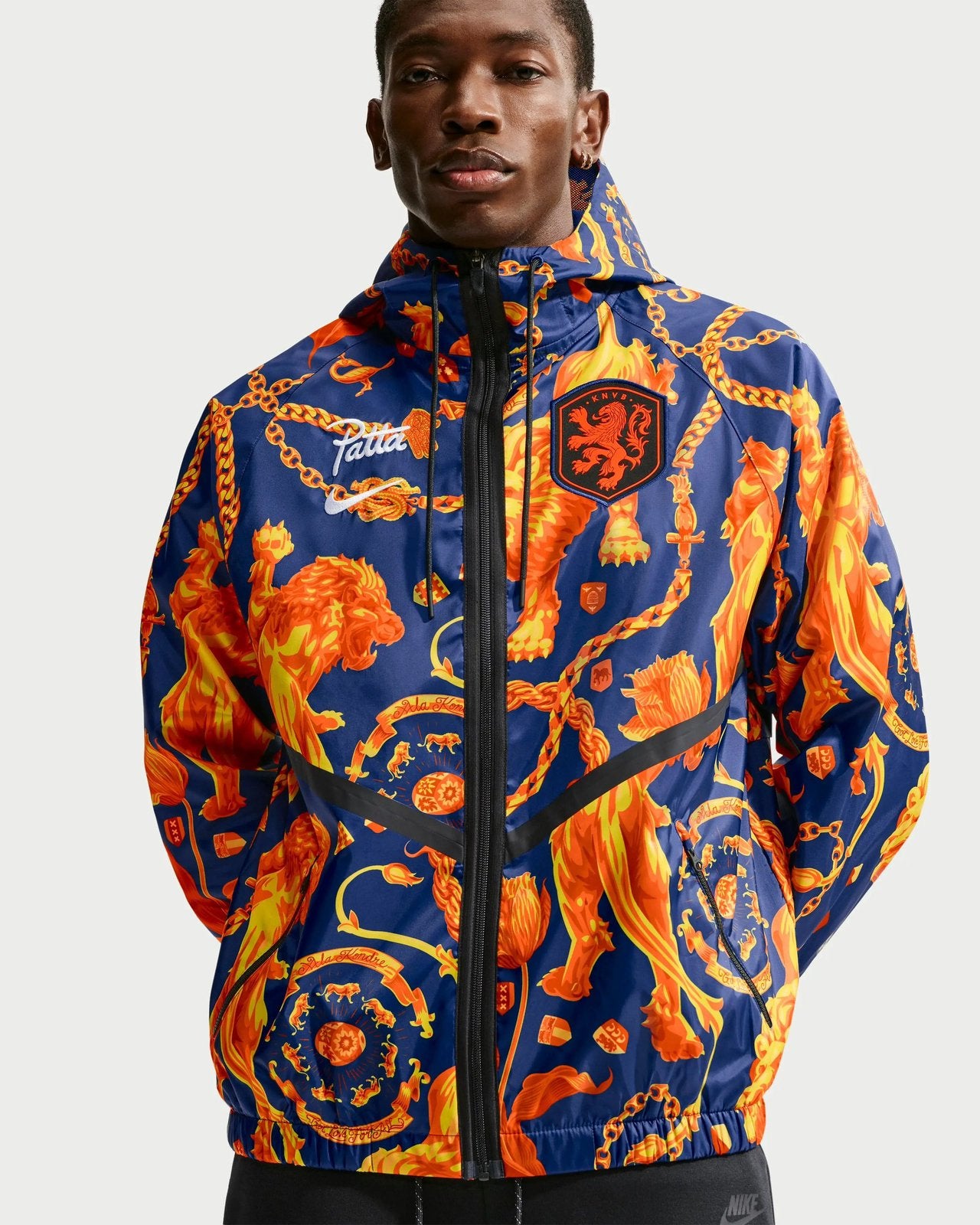 Patta - Nike - KNVB jas (L) anthem (nieuw), Ophalen of Verzenden, Zo goed als nieuw
