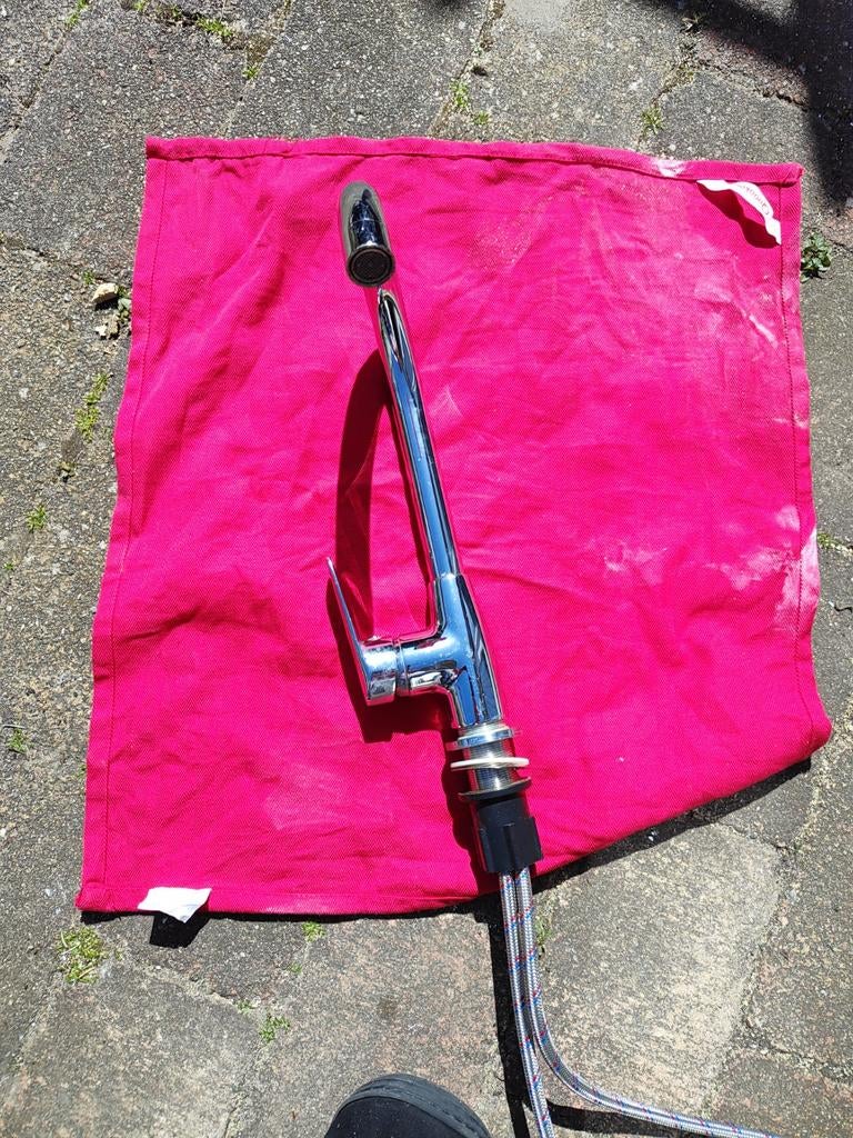 Chromen Keukenkraan Miomare, Doe-het-zelf en Verbouw, Sanitair, Ophalen of Verzenden, Gebruikt, Chroom, Kraan