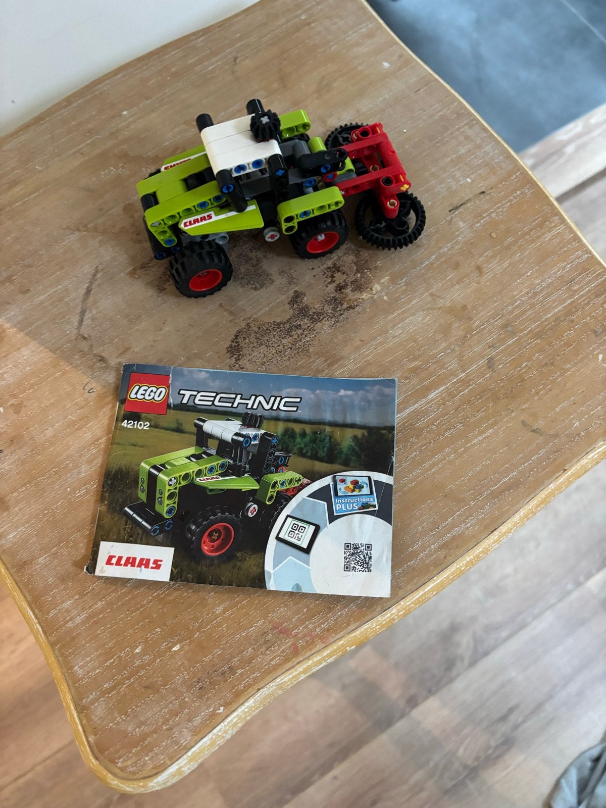 Lego Technic Claas Xerion 42102, Ophalen of Verzenden, Zo goed als nieuw, Overige merken