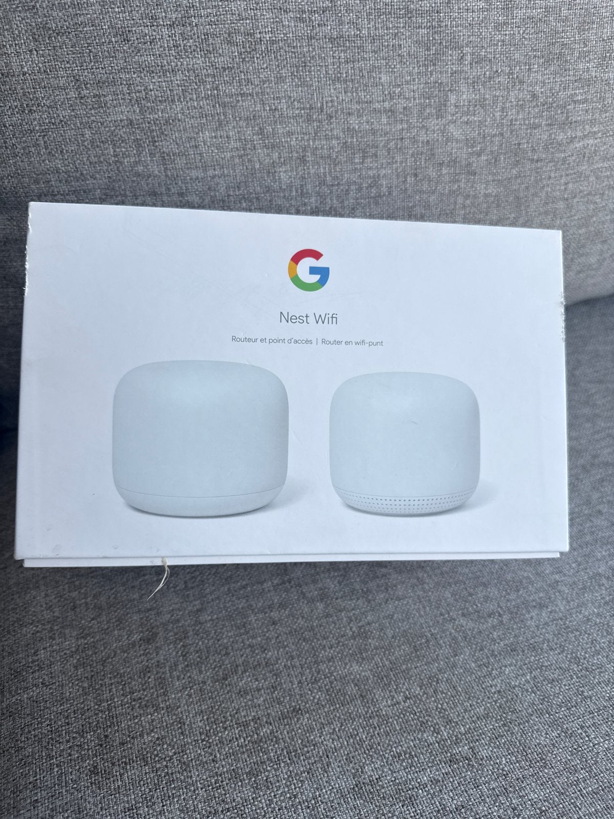 Google Nest Wifi Router en wifi punt, Ophalen of Verzenden, Zo goed als nieuw, Router
