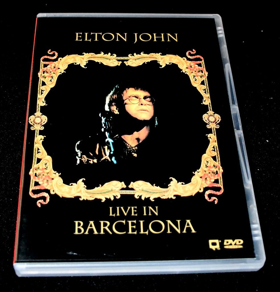 Elton John - Live In Barcelona, July 21st 1992 (Muziek DVD), Cd's en Dvd's, Alle leeftijden, Ophalen of Verzenden, Zo goed als nieuw