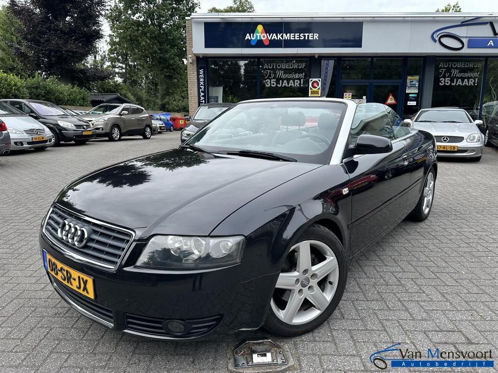 Audi A4 Cabriolet 2.0 Pro Line Leder|Sportstoelen|Climate|Wi, Voorwielaandrijving, Gebruikt, 4 cilinders, 4 stoelen