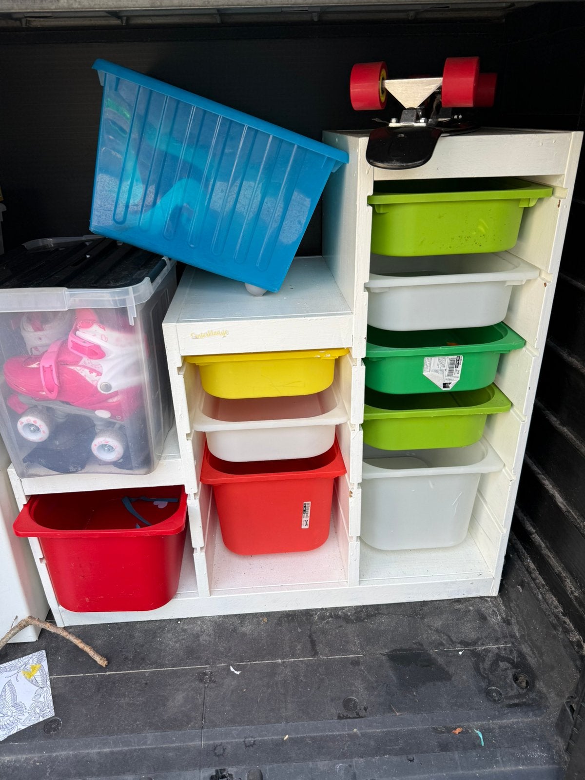 Ikea trofast kast met lades, Ophalen, Zo goed als nieuw, 75 tot 100 cm, Minder dan 50 cm