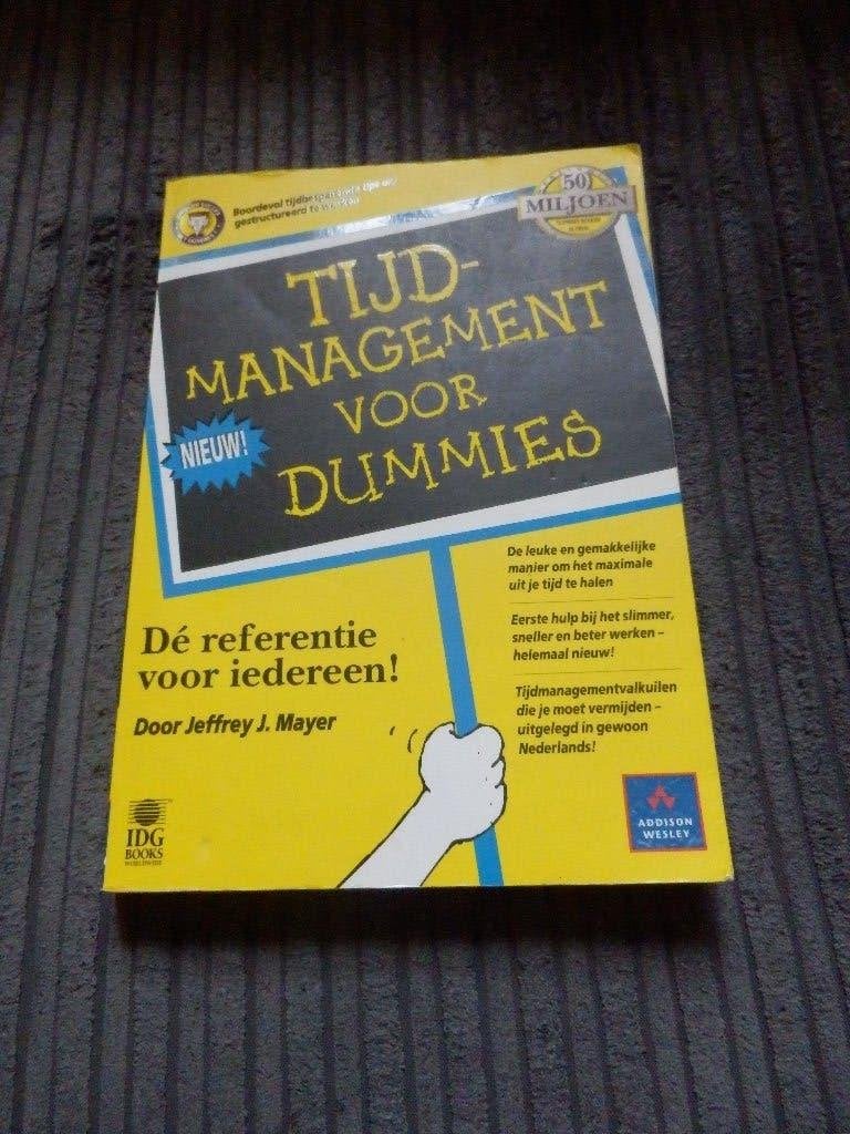 Voor Dummies - Tijdmanagement voor Dummies, J.J. Mayer, Ophalen of Verzenden, Management, Zo goed als nieuw