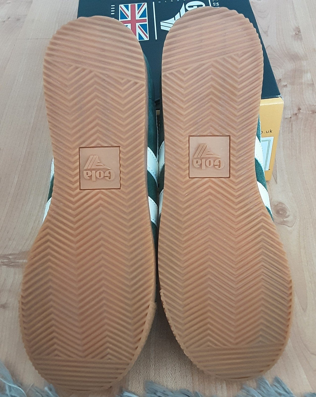 Gola Harrier Suede Sneakers - Groen NIEUW, Nieuw, Gola, Ophalen of Verzenden, Sneakers of Gympen