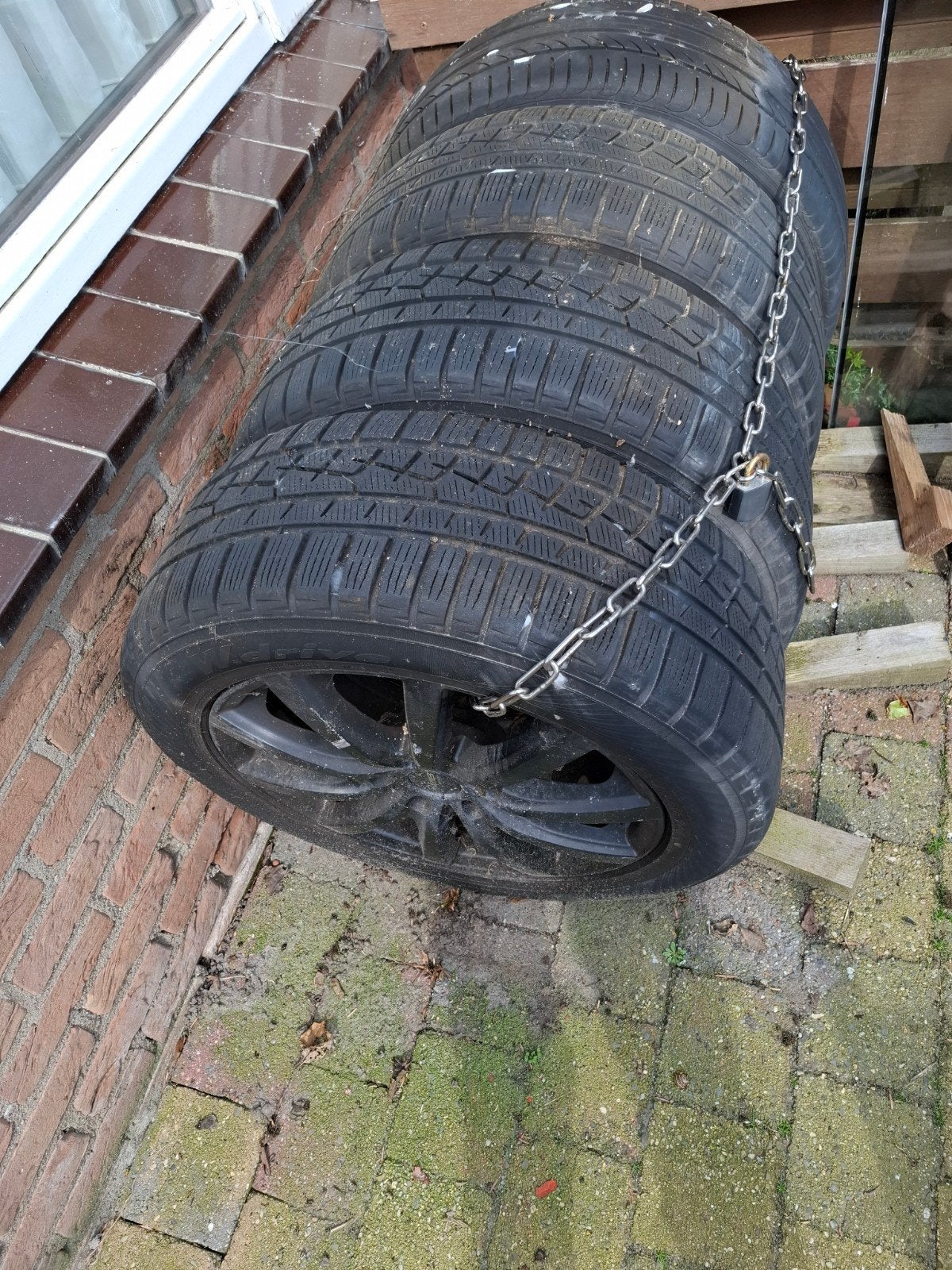 Velgen met banden voor Toyota RAV4 (3x winter, 1x zomer), Auto-onderdelen, Ophalen, 18 inch, Gebruikt, Banden en Velgen