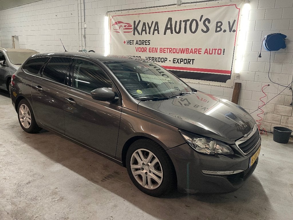 Peugeot 308 1.6 E-hdi 88 KW SW 2014 Grijs, Auto's, Peugeot, Voorwielaandrijving, 680 kg, 4 cilinders, Origineel Nederlands