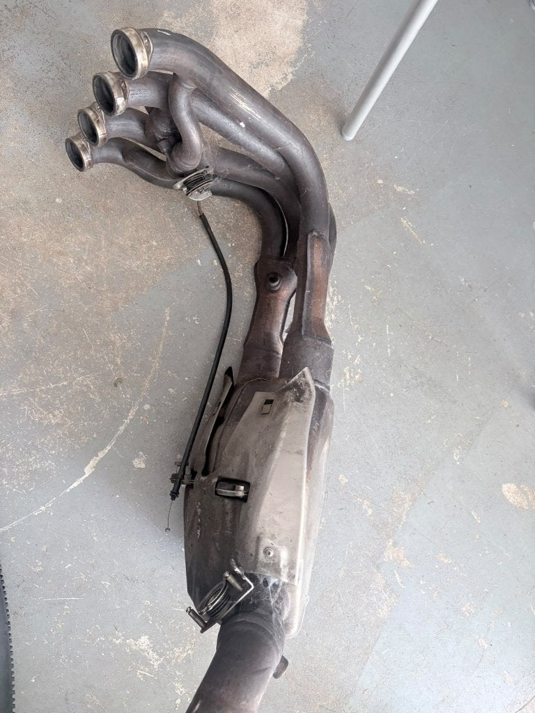Stock BMW S1000RR Uitlaat, Ophalen of Verzenden, Gebruikt