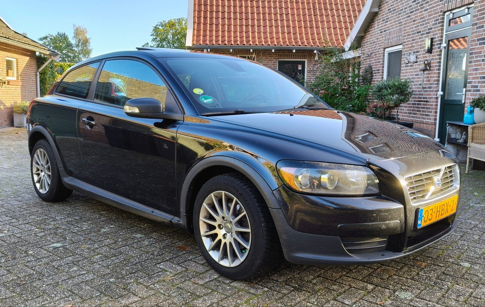 Volvo C30 1.6 2008 NL-auto NAP | dakje | airco | ruime APK, Auto's, Voorwielaandrijving, Stof, 4 cilinders, 4 stoelen