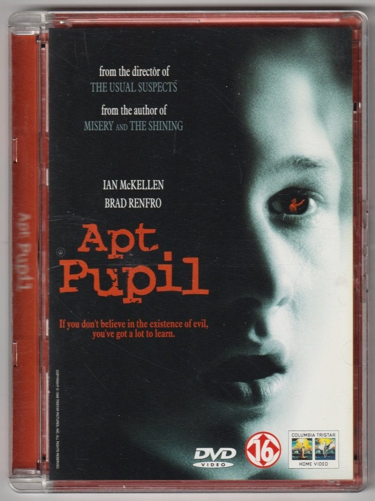 Apt Pupil ( Ian McKellen / Brad Refro )( Super Jewel Case ), Alle leeftijden, Verzenden, Zo goed als nieuw, Nederlands