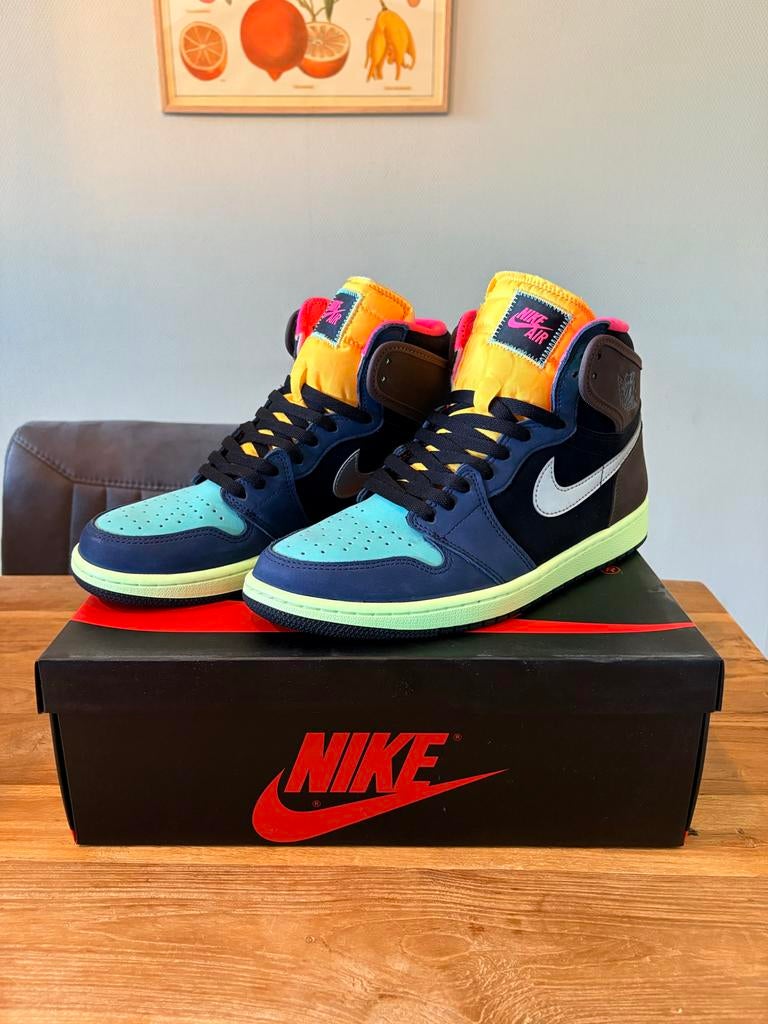 Nike Jordan 1 Retro High Tokyo Bio Hack - Maat 44, Overige kleuren, Ophalen of Verzenden, Sneakers of Gympen, Zo goed als nieuw