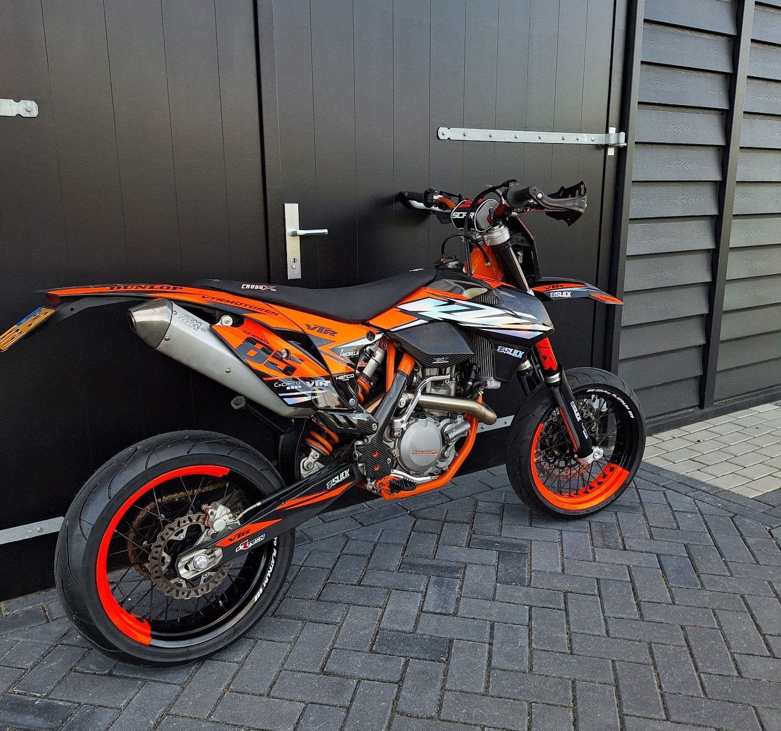 Supermoto KTM EXC onderdelen, slicks etc, Ophalen, Gebruikt