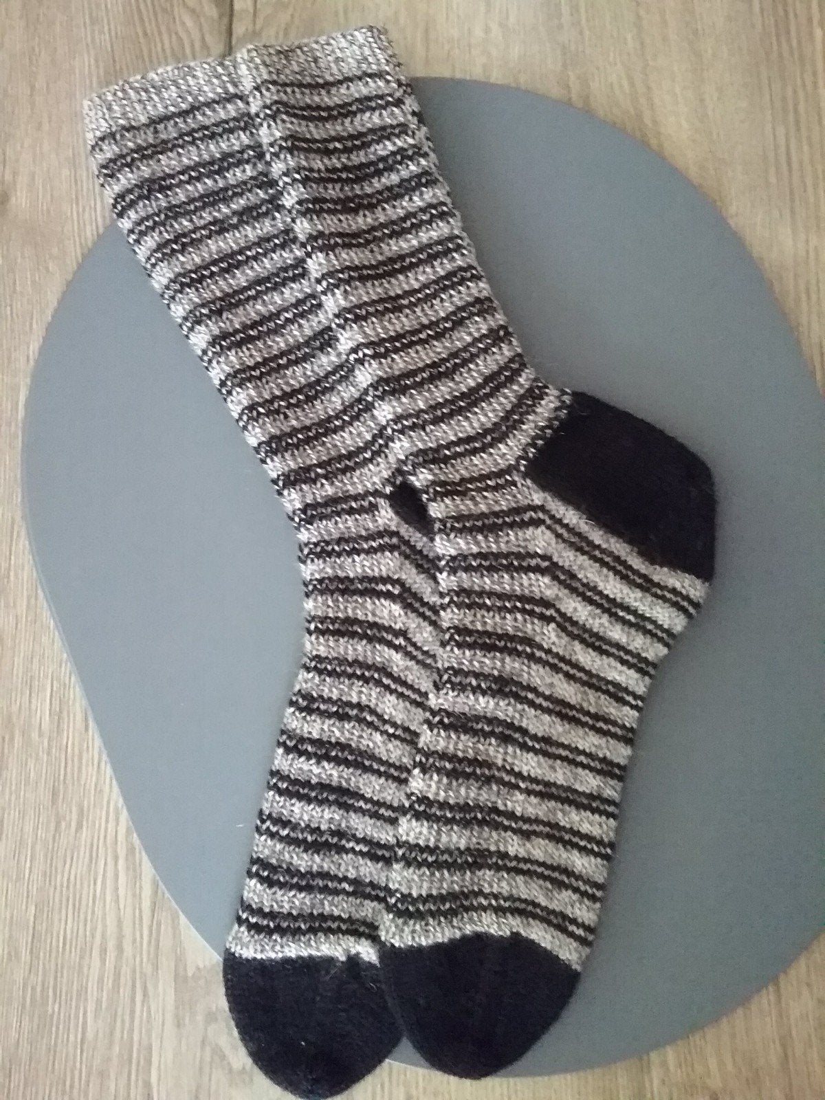 Mooie nieuwe handgebreide warme dikke sokken maat 42/43, Kleding | Heren, Ophalen of Verzenden, Nieuw, Maat 39 t/m 42, Overige kleuren