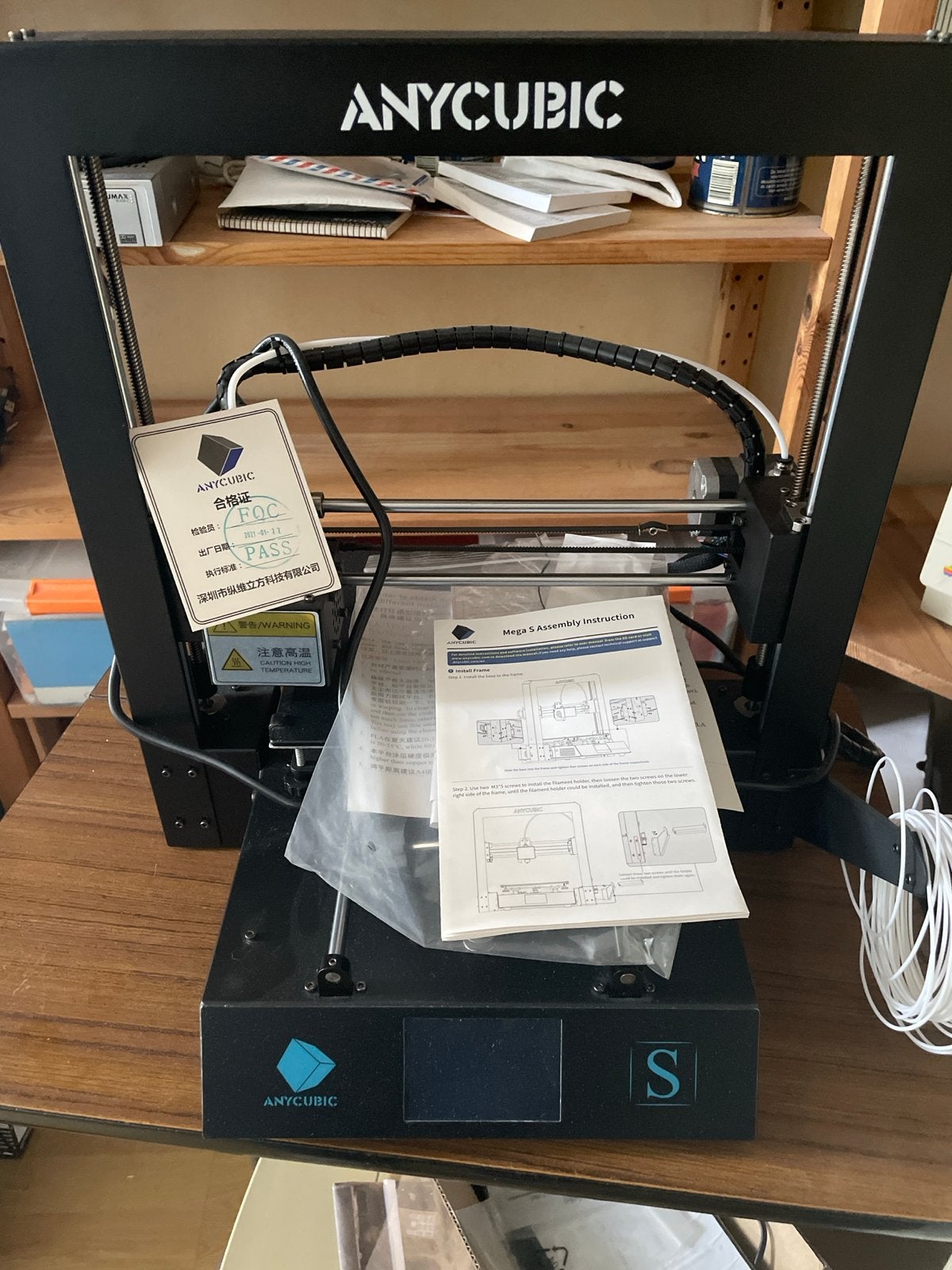 Anycubic Mega S 3D Printer - Zo goed als nieuw, Ophalen, Zo goed als nieuw, Filament