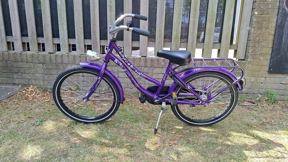 Meisjes fiets 20", Ophalen, Terugtraprem, Gebruikt, Loekie