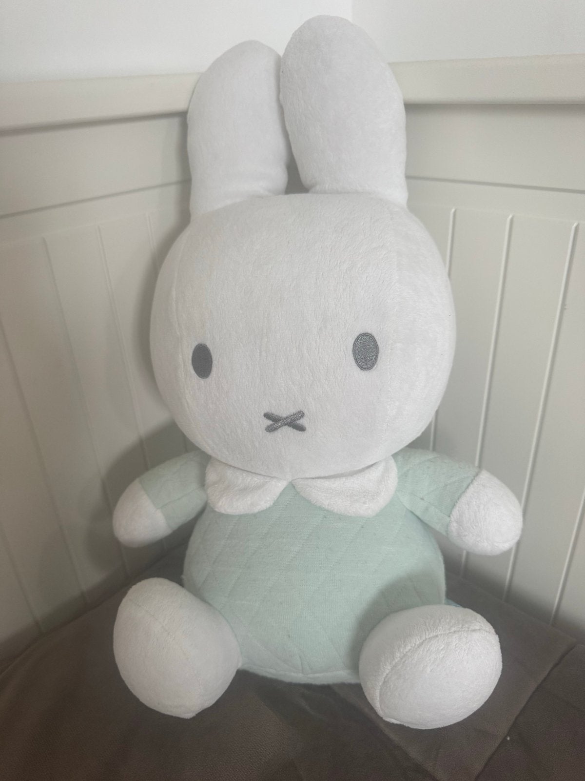 Nijntje knuffel in mintgroen, Overige merken, Konijn, Nijntje, Ophalen of Verzenden