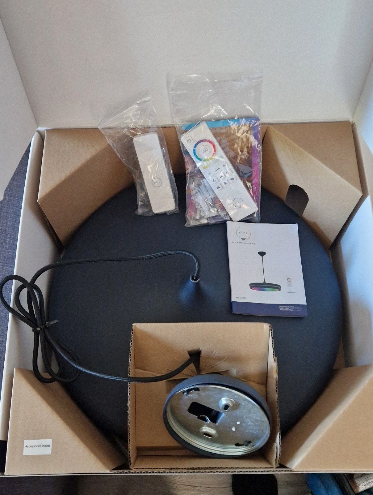 Müller Licht tint Kea Smart Home LED Hanglamp Ø42cm, Kunststof, Nieuw, Overige fittingen, Ophalen of Verzenden