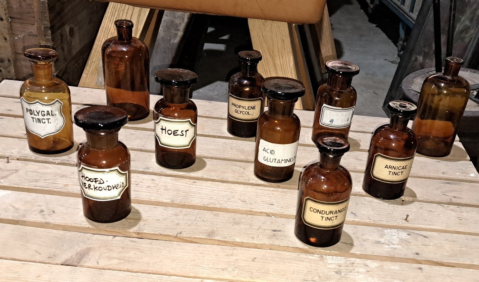 Fles flesjes apothekersflesjes decoratie, Verzenden