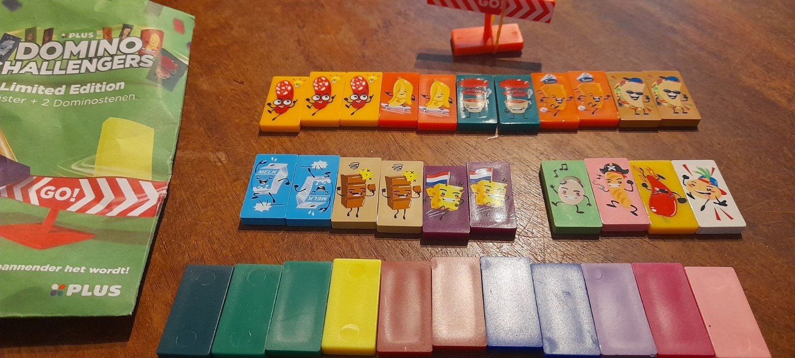 Plusmarkt Domino Challengers., Verzamelen, Plus, Ophalen of Verzenden
