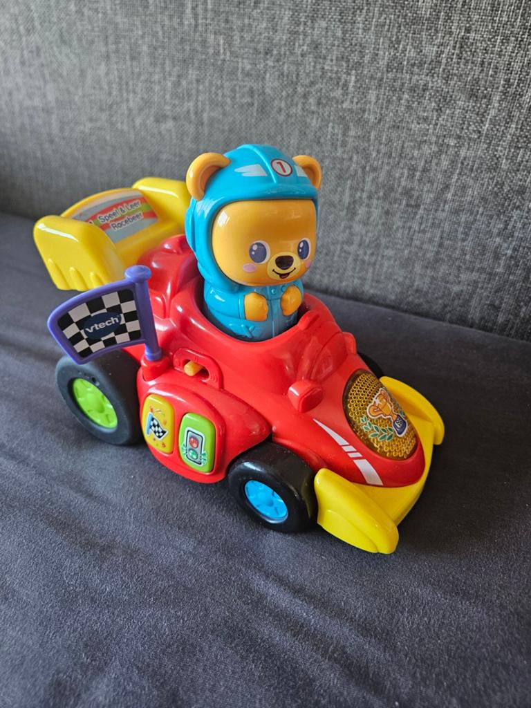 VTech Rij en Leer Auto met Licht en Geluid, Kinderen en Baby's, Speelgoed | Vtech, Ophalen of Verzenden, Zo goed als nieuw