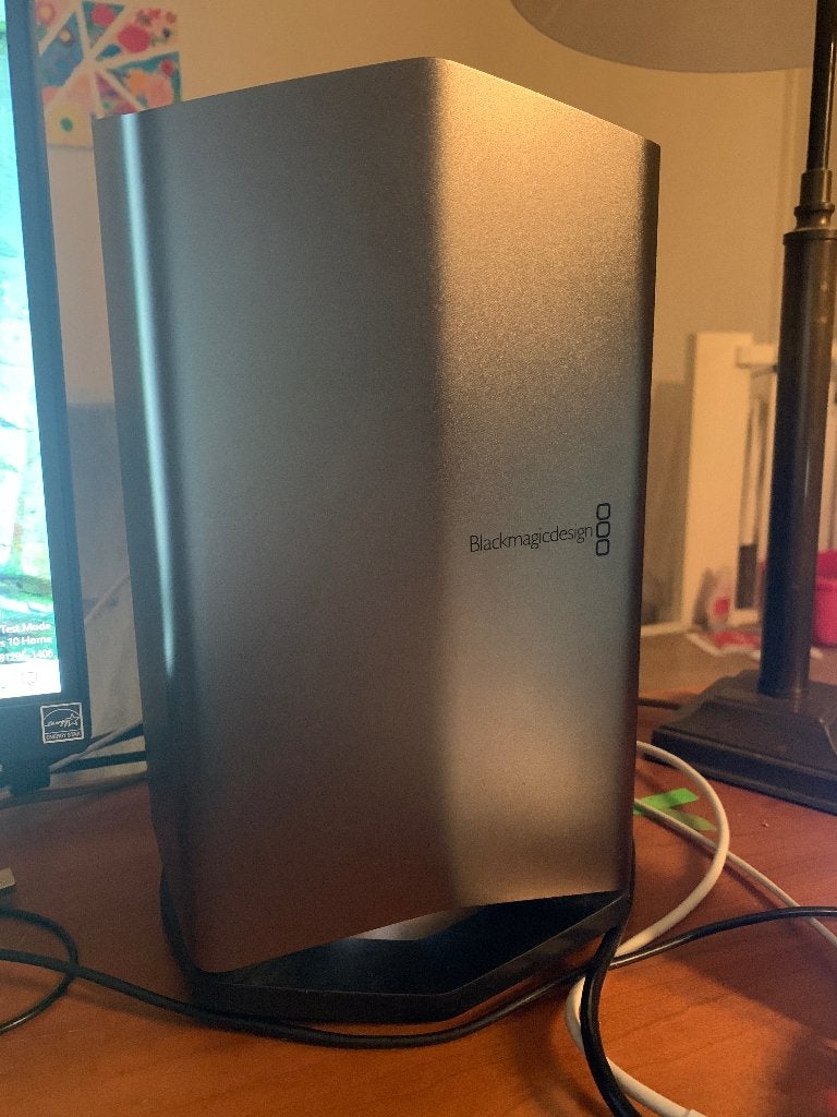 Blackmagic eGPU met Radeon Pro 580X graphics card, Computers en Software, Ophalen, Gebruikt, AMD, PCI-Express 4