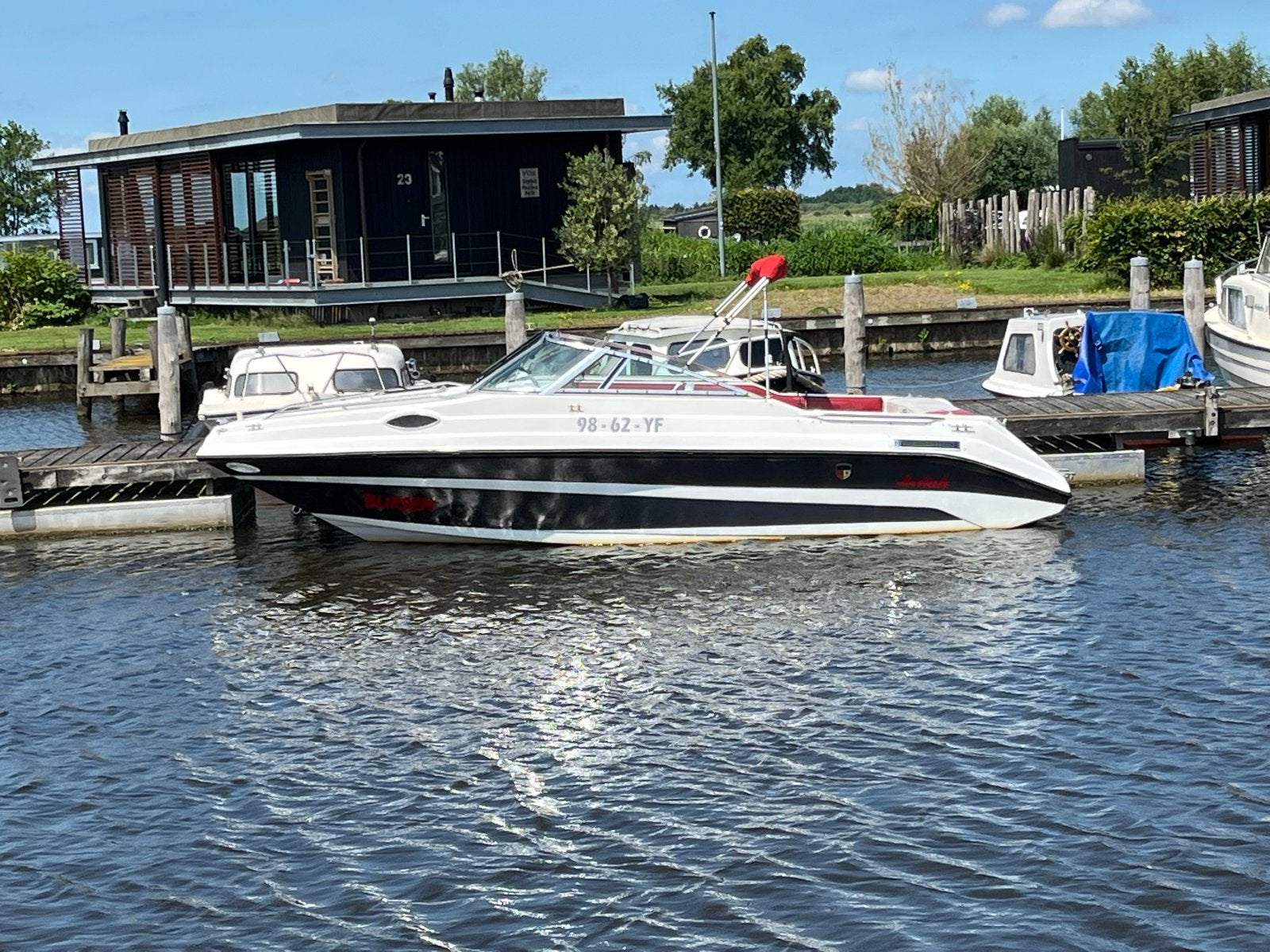 Mariah boot met trailer, Ophalen, Overige merken, Gebruikt, Binnenboordmotor