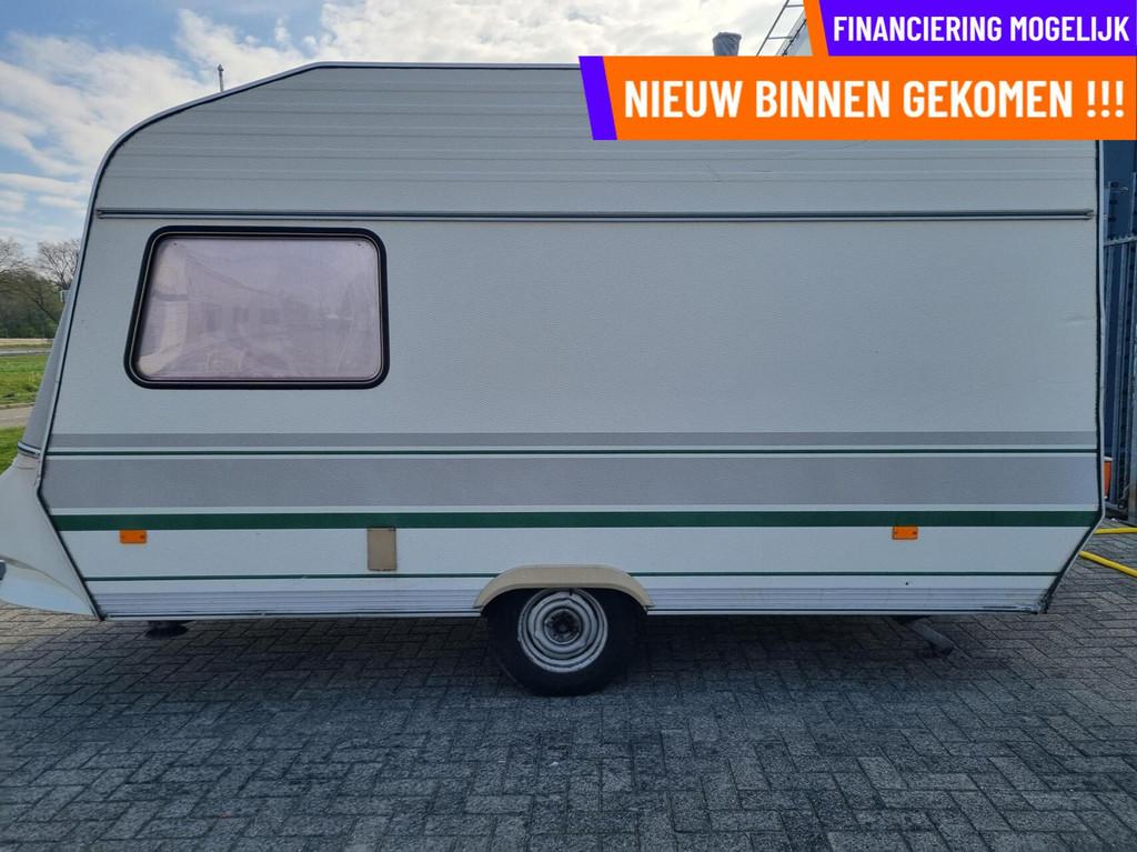 Chateau LA CAR TROPHEE 400 ENKELE BEDDEN + VOORTENT + TOILET, Caravans en Kamperen, Chateau, Tot en met 2, Bedrijf, 5 tot 6 meter