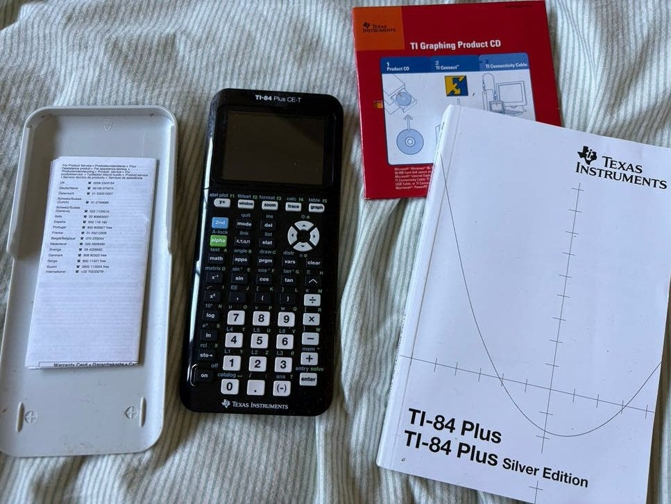 Grafische rekenmachine TI-84 plus, Diversen, Schoolbenodigdheden, Ophalen of Verzenden, Gebruikt