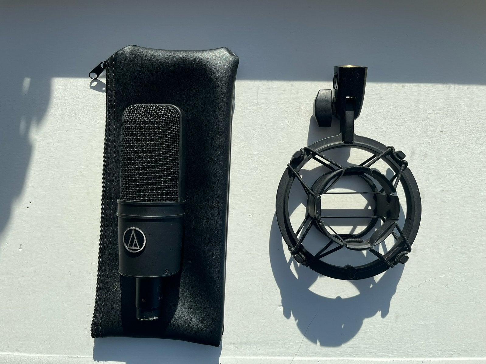 Audio Technica AT4040 studio microfoon, Muziek en Instrumenten, Microfoons, Ophalen of Verzenden, Zo goed als nieuw, Studiomicrofoon