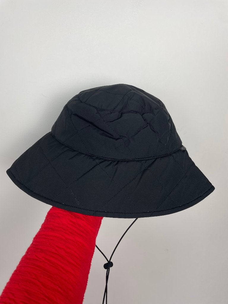Maium bucket hat regenhoed zwart padded, 56 of 57 cm (M, 7 of 7⅛ inch), Hoed, Ophalen of Verzenden, Zo goed als nieuw