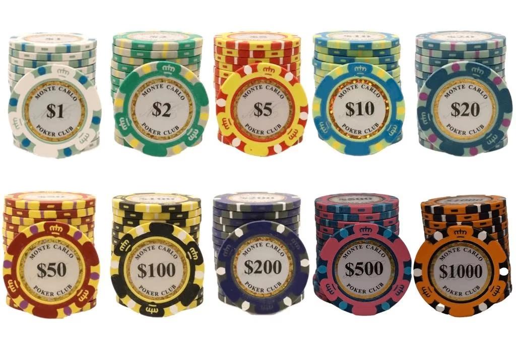 Poker fiches - Poker chips - Poker fiches met waarde, Cave & Garden, Verzenden, Nieuw, Kouwe Hoek 1B, Waddinxveen