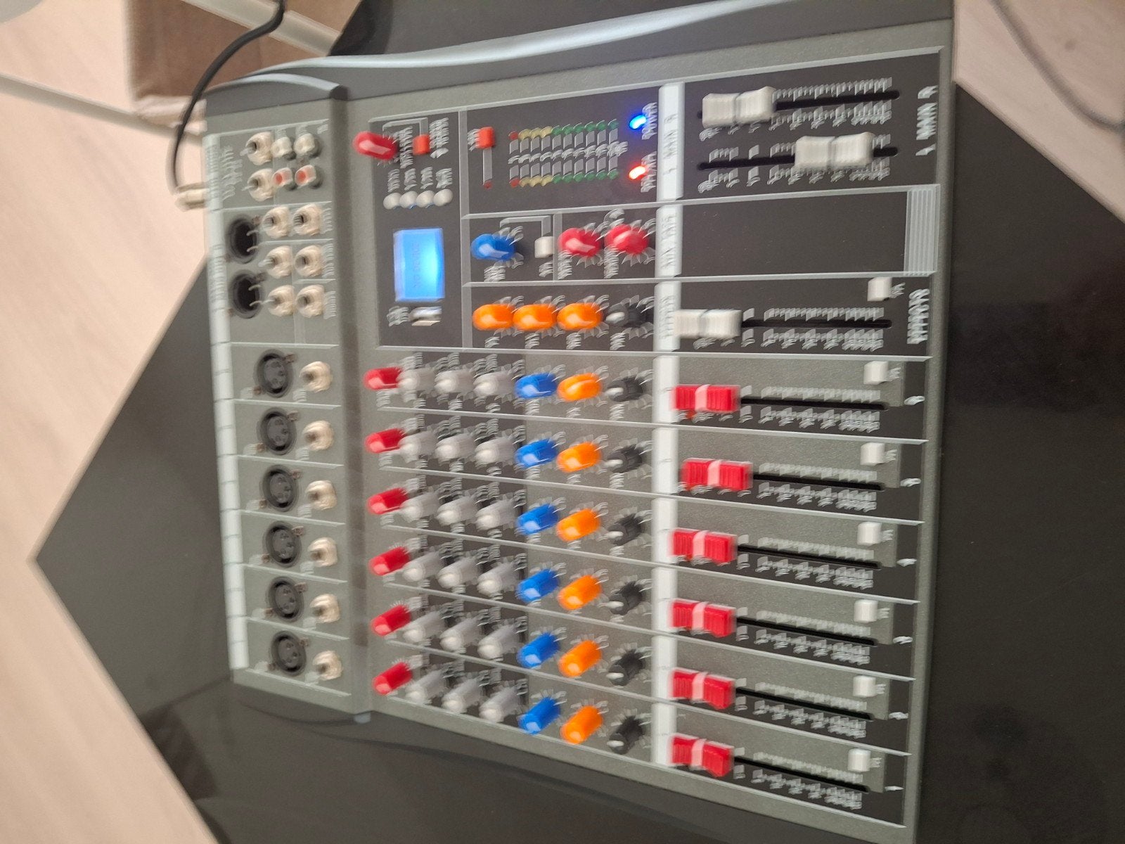 WEYMIC CK-60 Mengpaneel - 6 kanalen met USB, Ophalen of Verzenden, Zo goed als nieuw, Minder dan 5 kanalen, Microfooningang