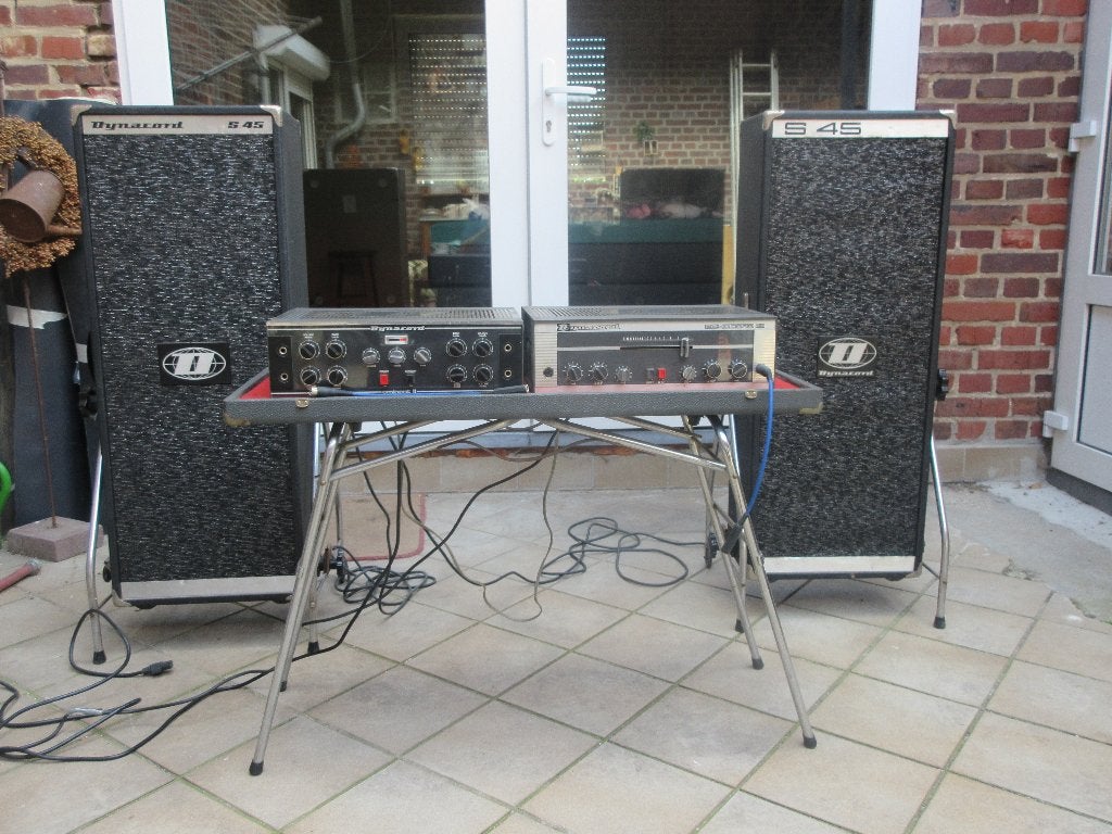 Dynacord vintage PA installatie uit de jaren 60, Ophalen, Gebruikt, Minder dan 500 watt, P.A.