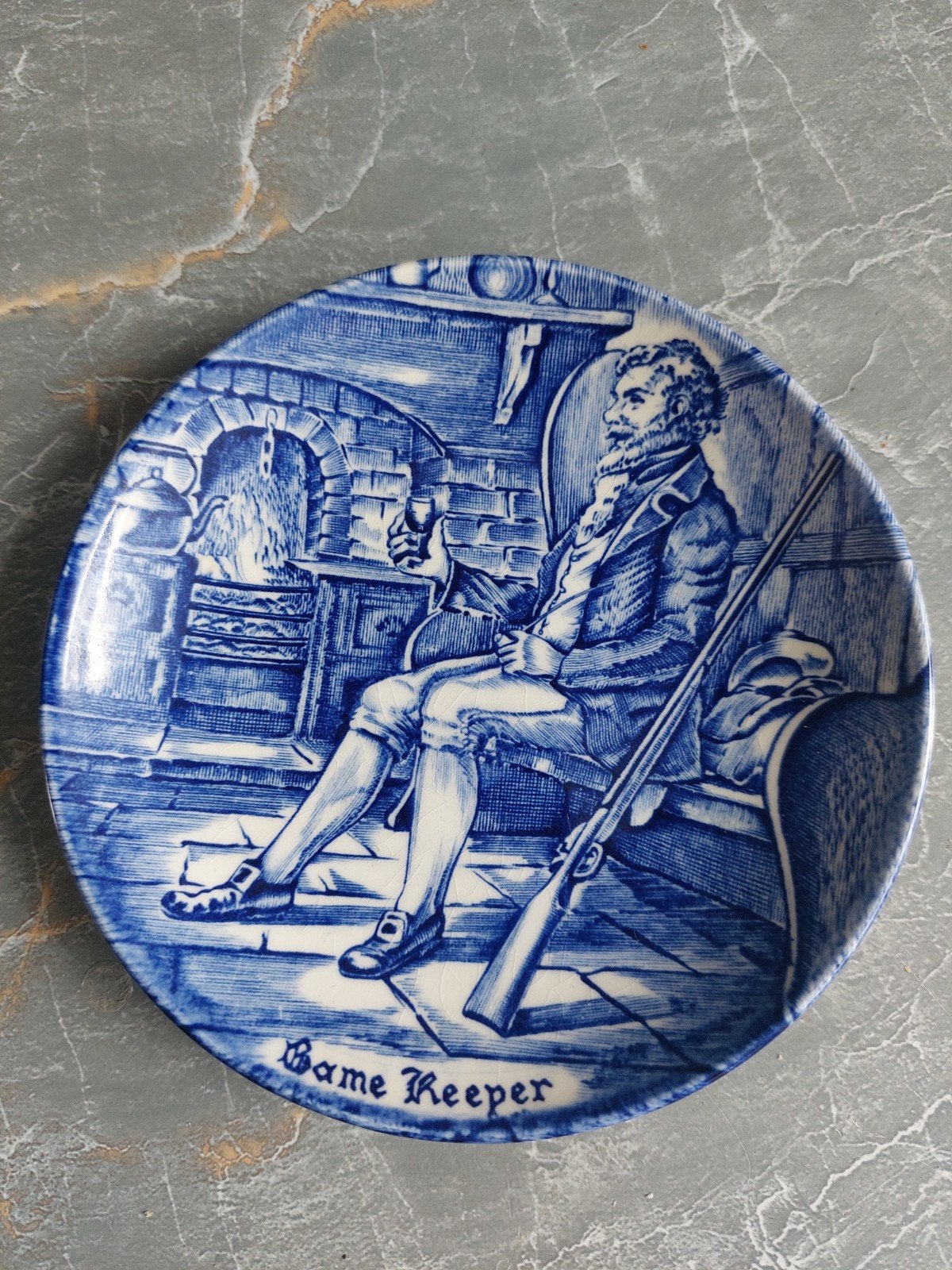 Old Chelsea Furnivals Limited Game Keeper schoteltje, Ophalen of Verzenden