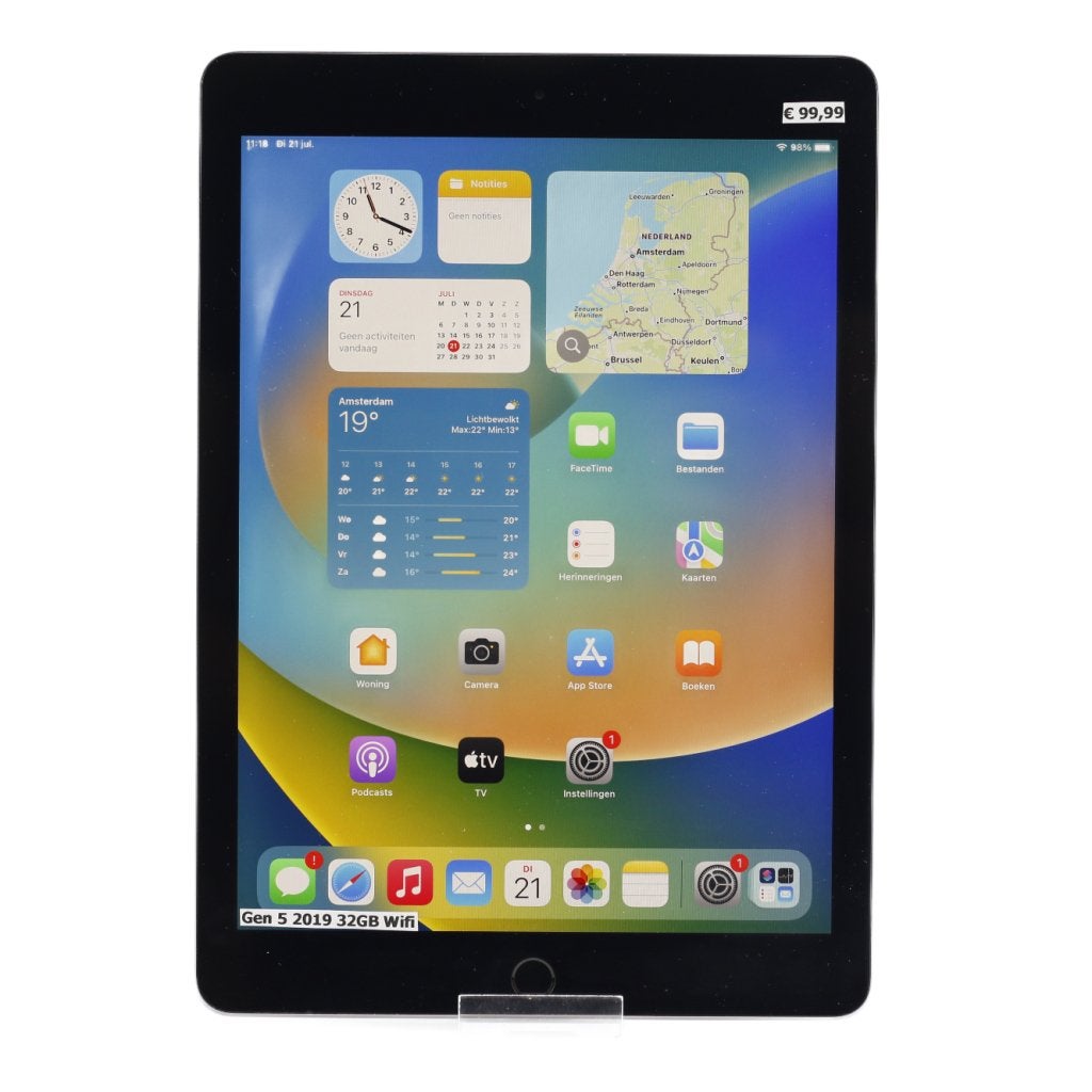 iPad 5 2019 32GB WiFi Grijs, Computers en Software, Apple iPads, Apple, Zo goed als nieuw, Support@apple.com, One Apple Park Way
Cupertino, CA 95014
United States