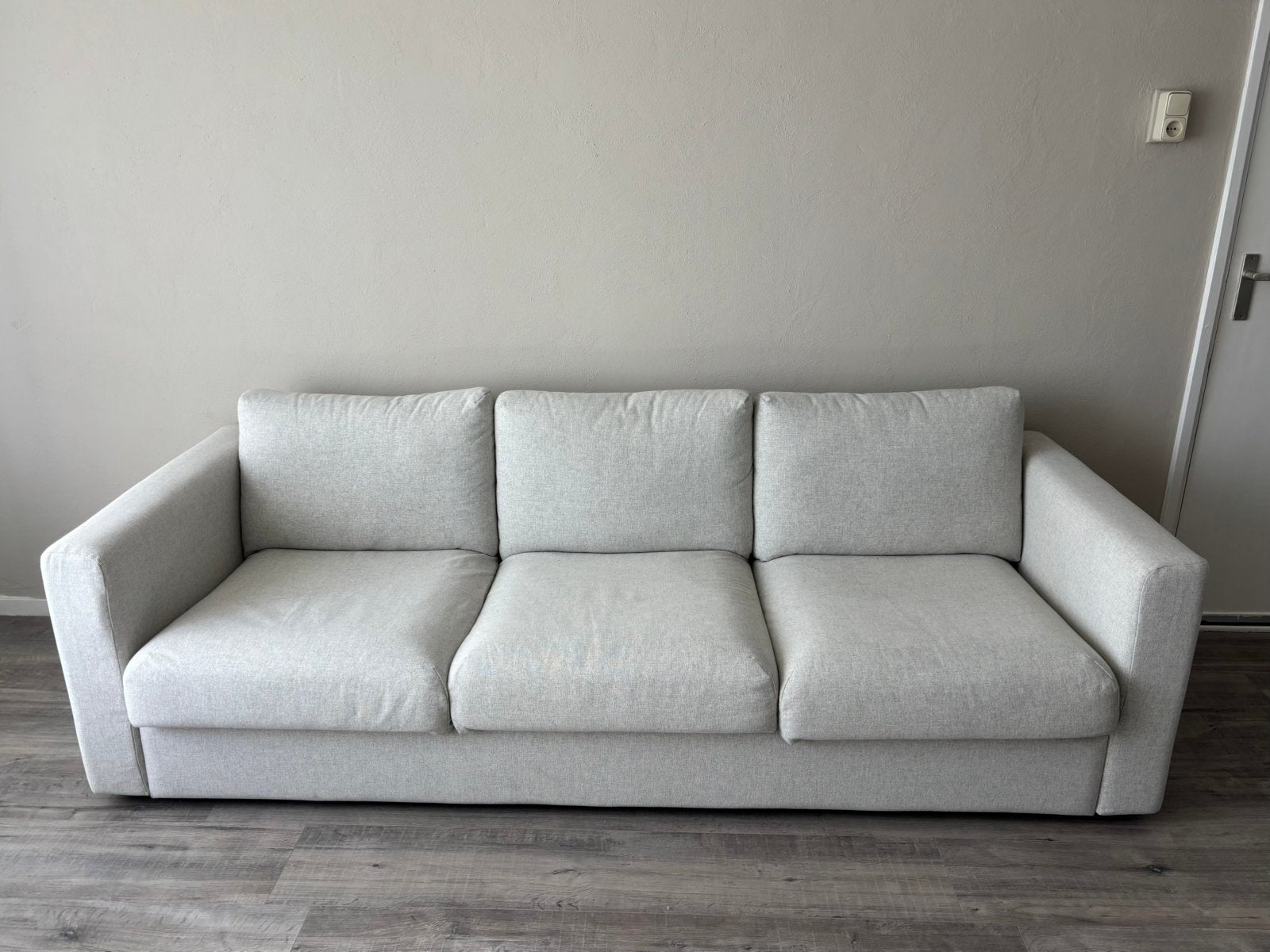 Bank Vimle 3 zits Gunnared beige, Driepersoons, 75 tot 100 cm, Ophalen of Verzenden, Zo goed als nieuw