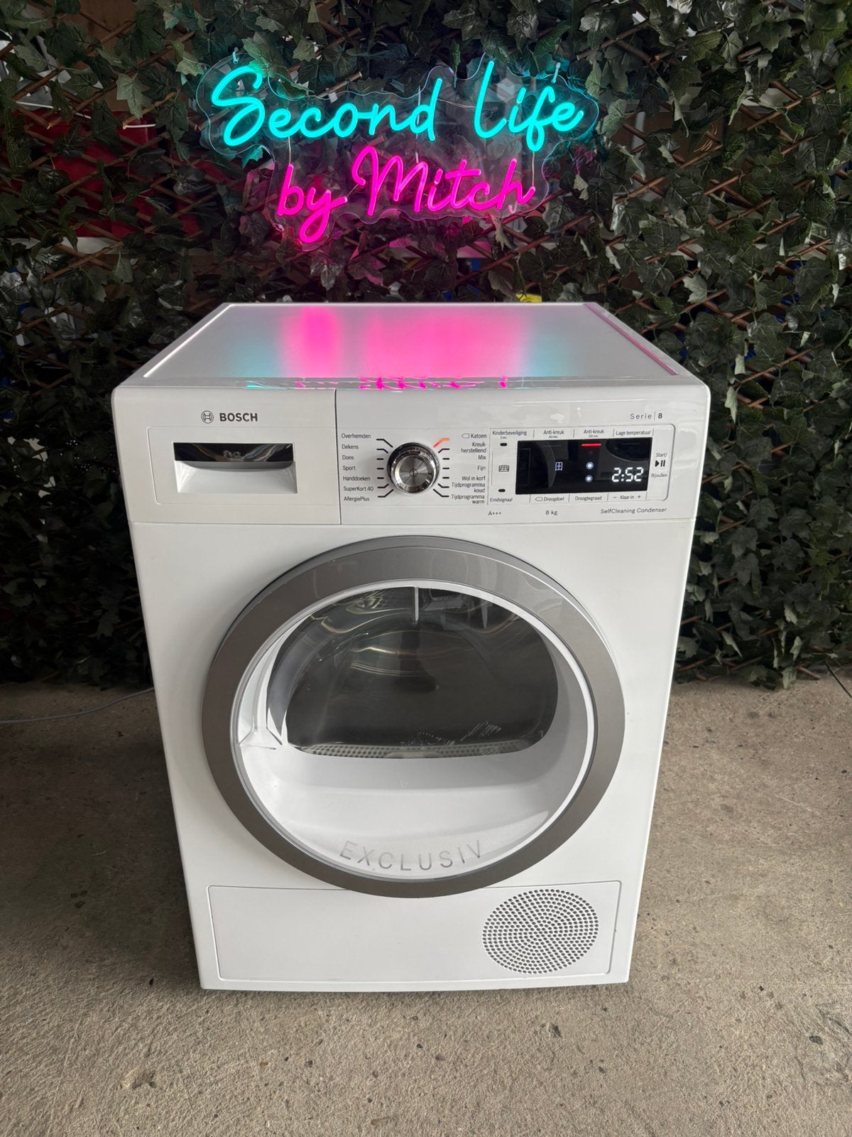 Bosch Serie 8 8kg Warmtepompdroger, Ophalen, Overige typen, 8 tot 10 kg, Refurbished